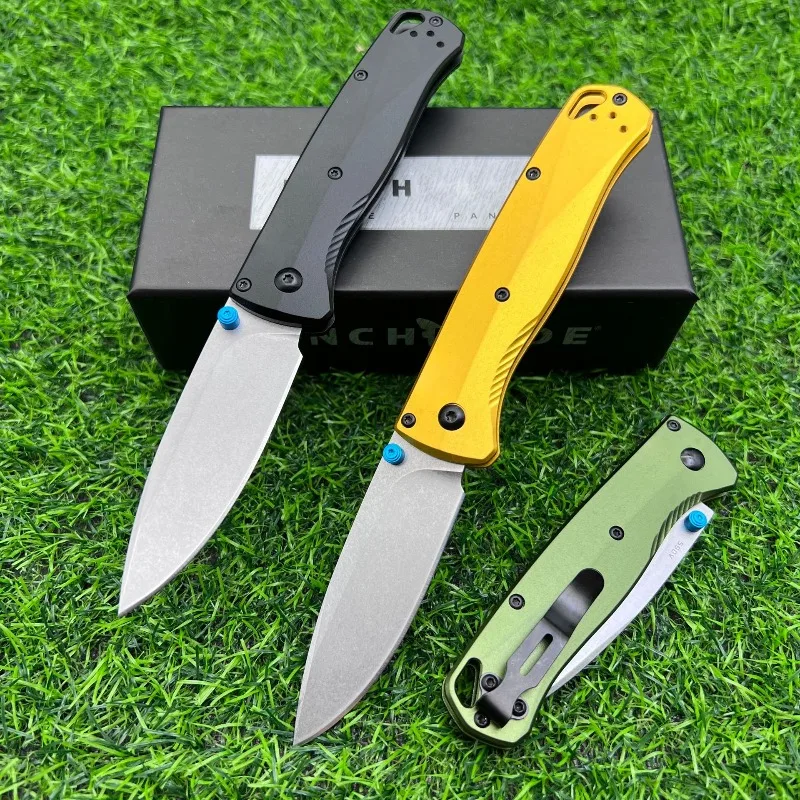 Behch 535BK-07 볼 베어링 알루미늄 합금 접이식 나이프 캠핑 다기능 나이프 아웃도어 나이프