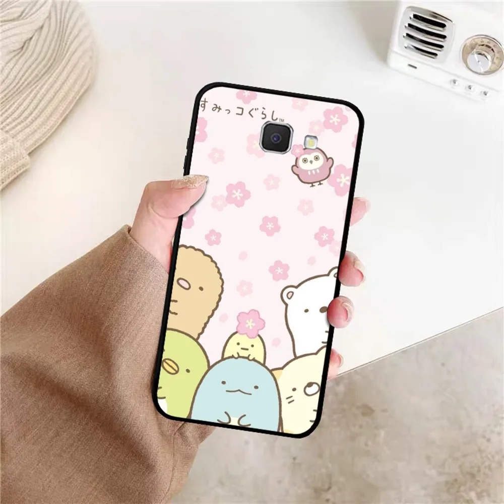 Cartoon S-Sumikko G-Gurashi Phone Case For Samsung J 7 plus 7core J7 neo J6 plus prime J6 J4 J5 Mobile Cover