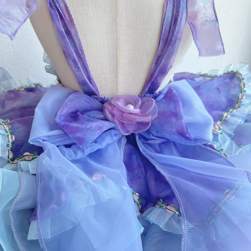 Baby Girls' Lolita Dress com arco bonito, Birthday Princess Dresses, Roupa infantil, Tutu infantil, Moda, Verão, 2024