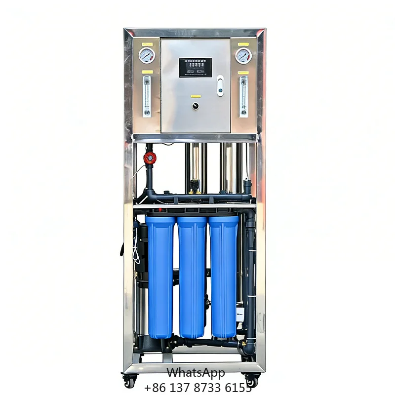 Commercial 250LPH 500LPH Reverse Osmosis System Treatment Equipment RO Drinking Water Purifier Machine For Business Factory