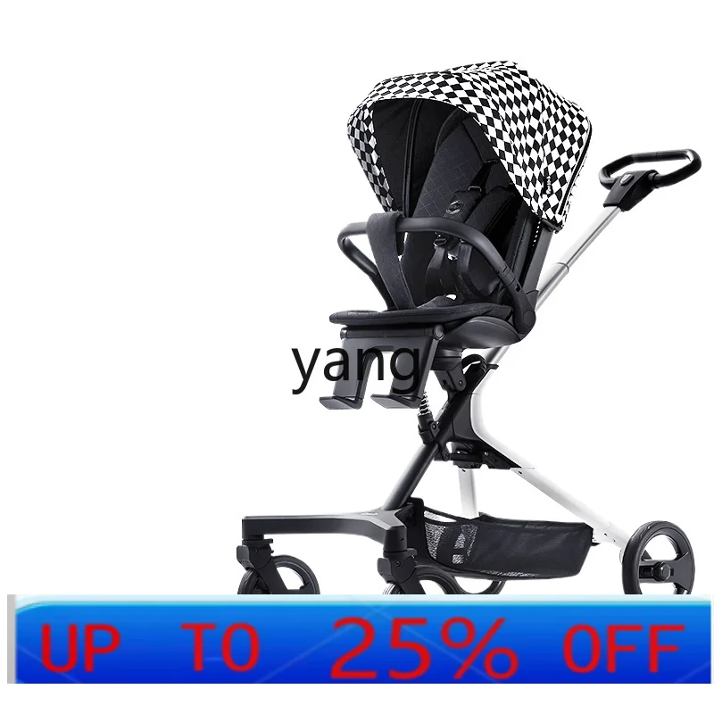

Cx Walk the Children Fantstic Product Portable Foldable Two-Way High Landscape Reclining Stroller Baby Walking Tool