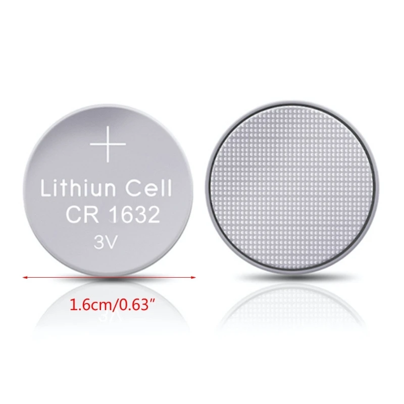بطاريات زر 20CB موثوقة CR1632 مثالية للساعات والآلات الحاسبة وجهاز التحكم عن بعد
