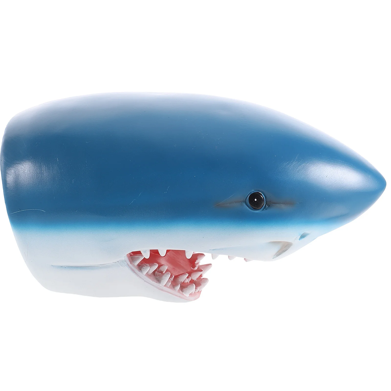 Realistico piccolo squalo Decor Materiale in resina Giardino Bonsai Ornamento Bordi arrotondati Superficie liscia Tocco sicuro Atmosfera Scrivania