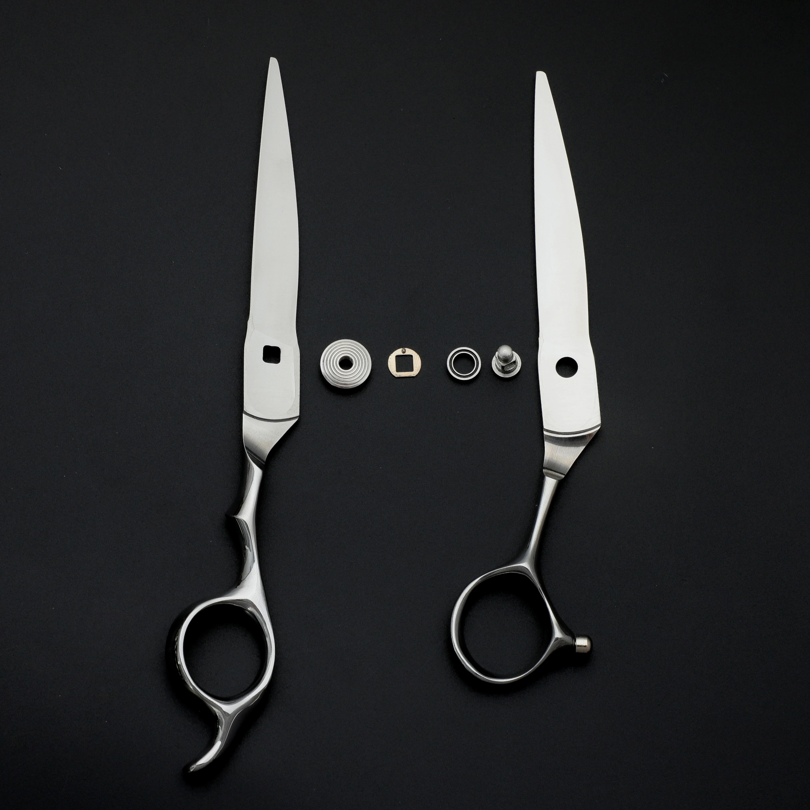 Professionelle CNC-Friseurscheren, erstklassiges Friseurzubehör, 6,1 und 6,8 Zoll VG10-Stahl, hochwertige Haarschneidewerkzeuge – Detail 15