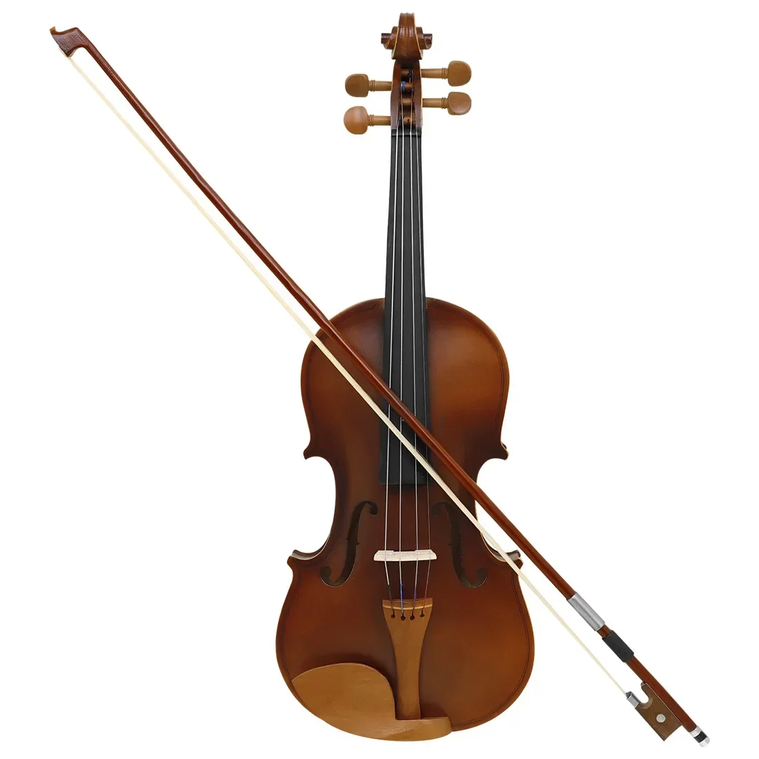 Violin Skin Splint Violin Matte Jujube Accessories Set Handmade