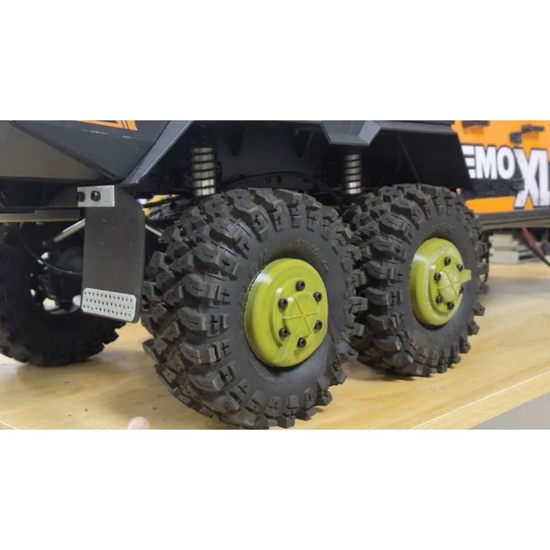 TPU Two-Tone Flexible Accessories 3D Printed Front Rear Fenders for CROSSRC EMO XL2 1/8 RC Crawler Direct Fit No Drill Needed