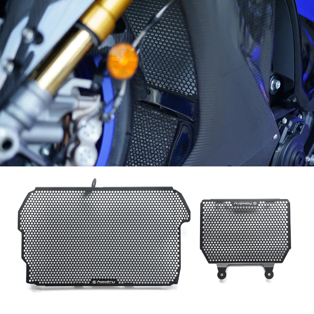 For Yamaha R1 R1M 2015-2025 Motorcycle Grille Cover Radiator Core Guard Durable Protection for Enhanced Bike Safety