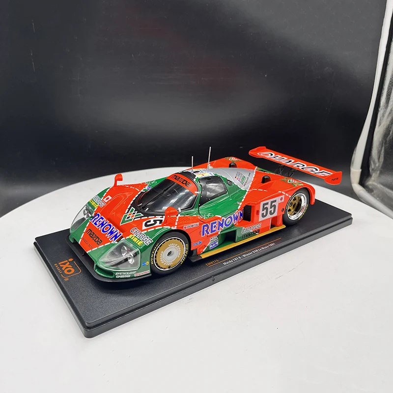 IXO 1:18 Scale Diecast Alloy Mazda 787B 55# Toys Cars Model Classics Nostalgia Adult Collection Souvenir Gifts Static Display