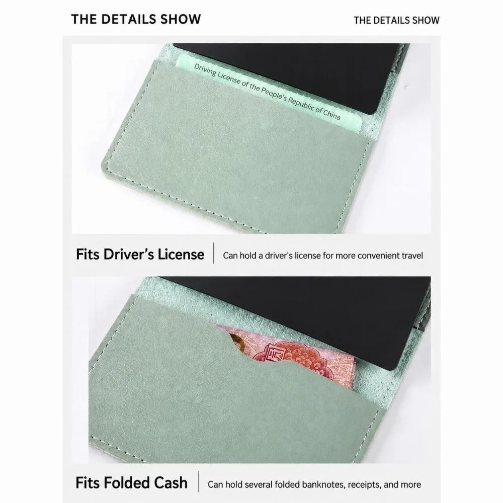 Portable 26 Slots Card Holder Bag RFID Blocking Simple Credit ID Card Organizer PU Leather Wallet Pocket Case for Women Men