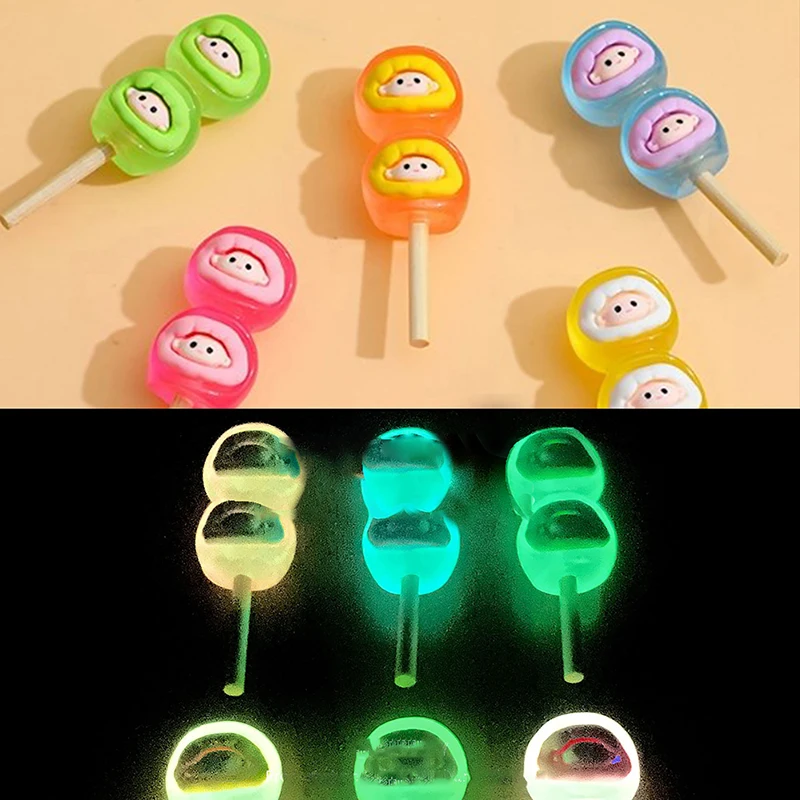 Luminous Expression Sugar Gourd DIY Night Light Parking Sign Display Handmade Keychain Pendant Hairpin Accessories