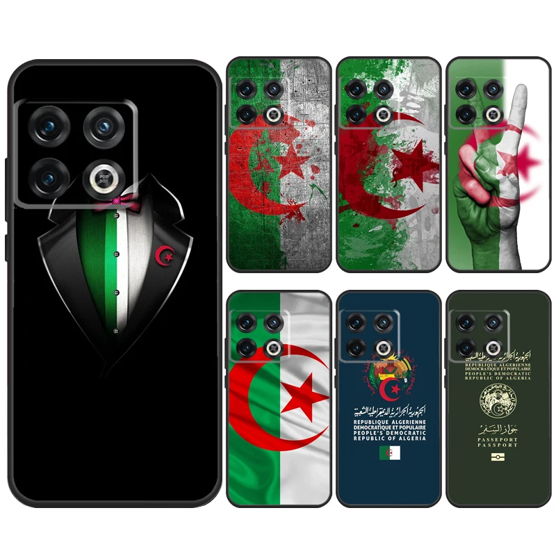 Algeria Flag Algerian Case For OnePlus Nord CE 4 2 3 Lite N10 N20 OnePlus 12 11 9 10 Pro 8T 9RT 10T 10R 12R Cover