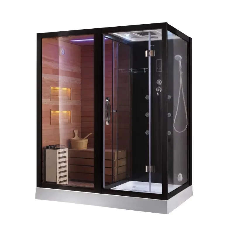 Customization Home Steam Bath Computerized Steam Bathroom whirlpool Shower Room Hydro Massage Shower Cabin with Steam Function