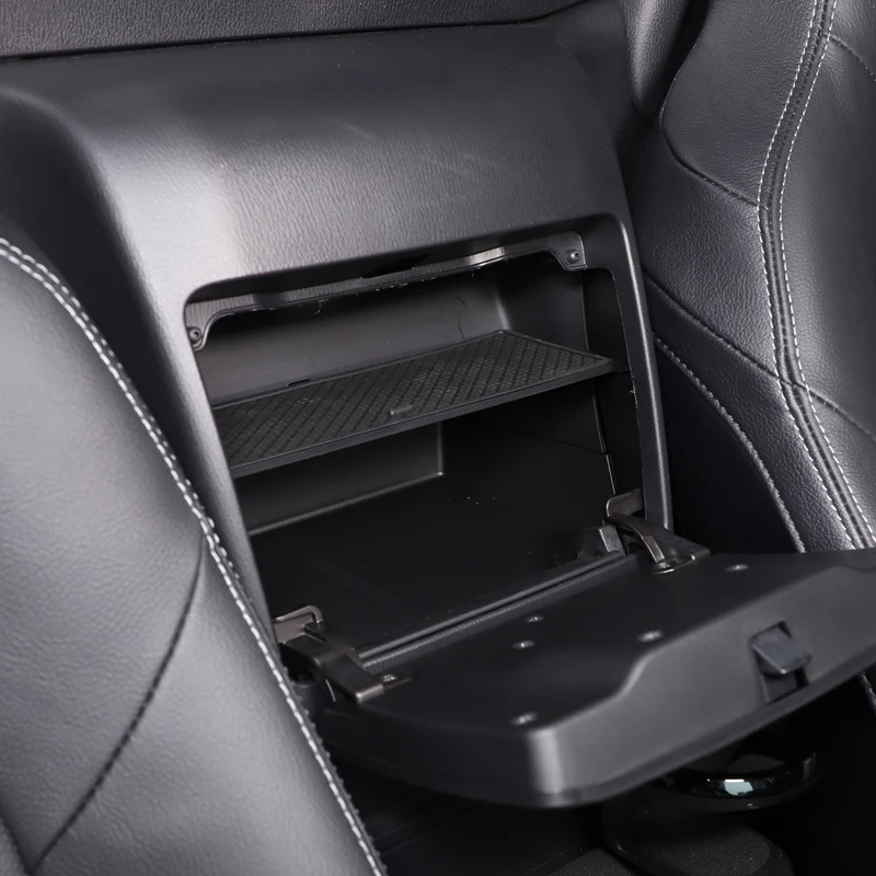 

Car Accessories For Mazda MX-5 RF 2015-2019 Car Central Armrest Box Partition Storage Box Compartment Trim Black