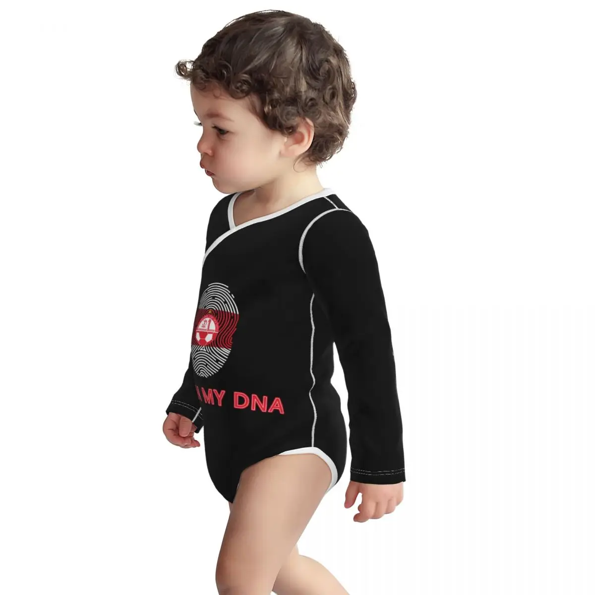 Israel Hapoel Beer Sheva Fc Unisex Toddlers and Babies' Soft Thermal Long Sleeve Onesies Bodysuits Baby Romper