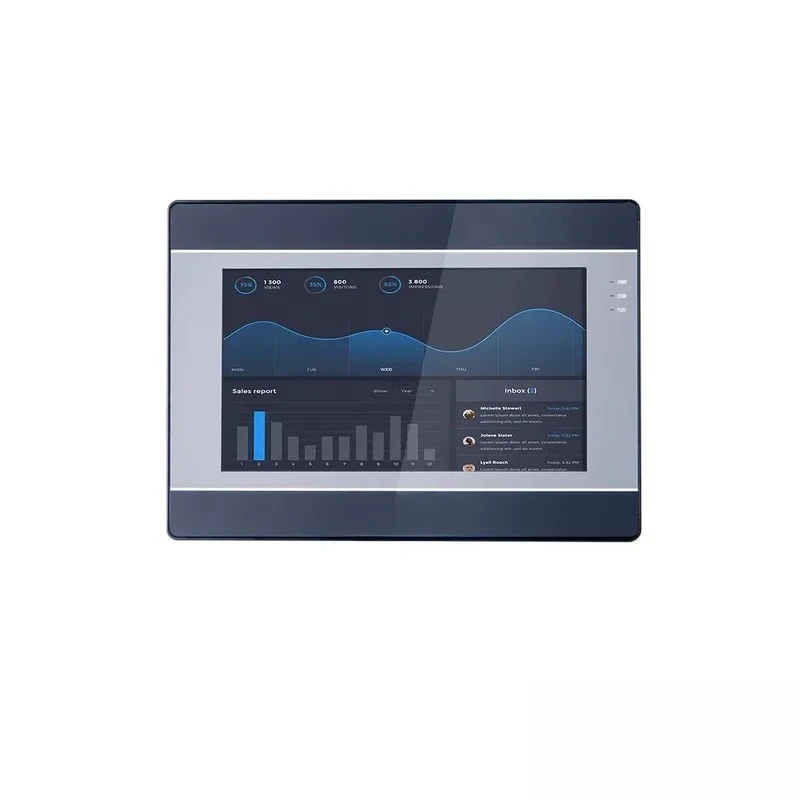 For New 7 Inch 10 Inch Touch Screen HMI Human Machine Interface Configuration Serial Port Color LCD IN1071
