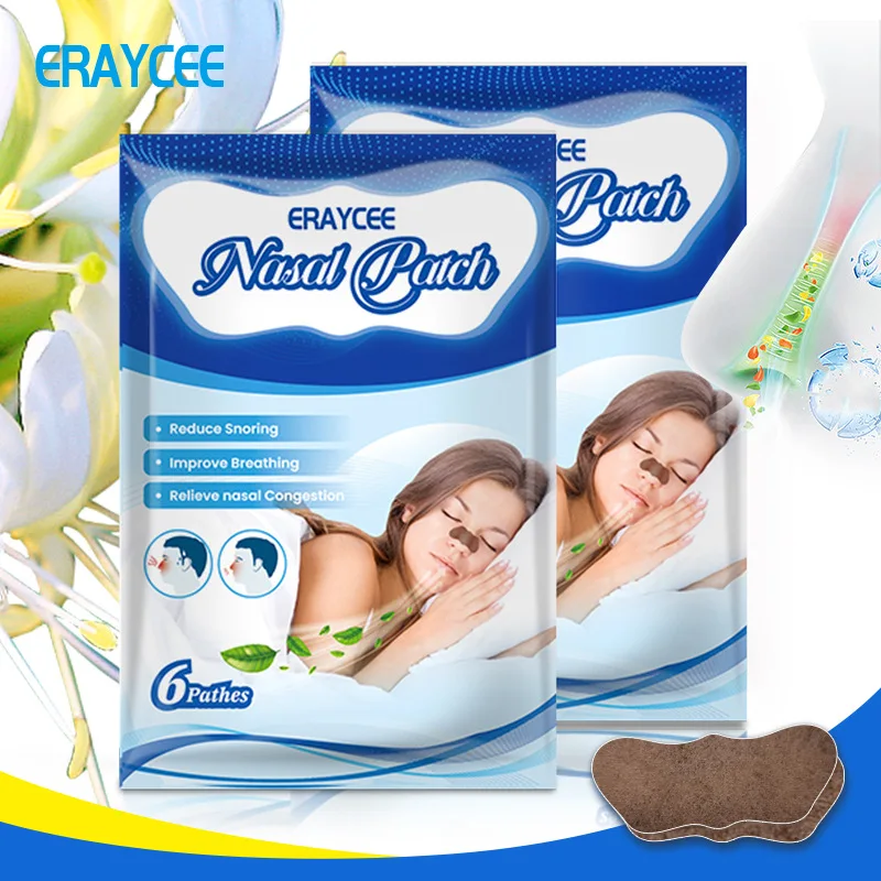 

ERAYCEE Nasal Strips Anti-Snoring Sticker Better Nose Breath Reduce Snoring Tool Health Care Stop Snoring Patch