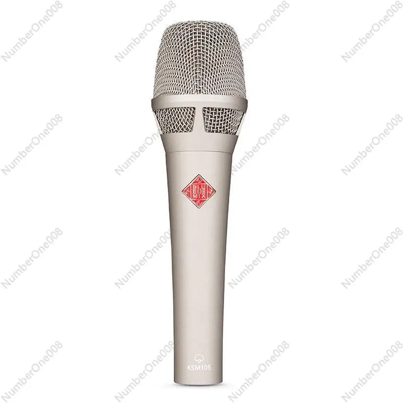 KMS105 48v condenser microphone for live singing mobile phone computer Karaoke recording microphone sound card