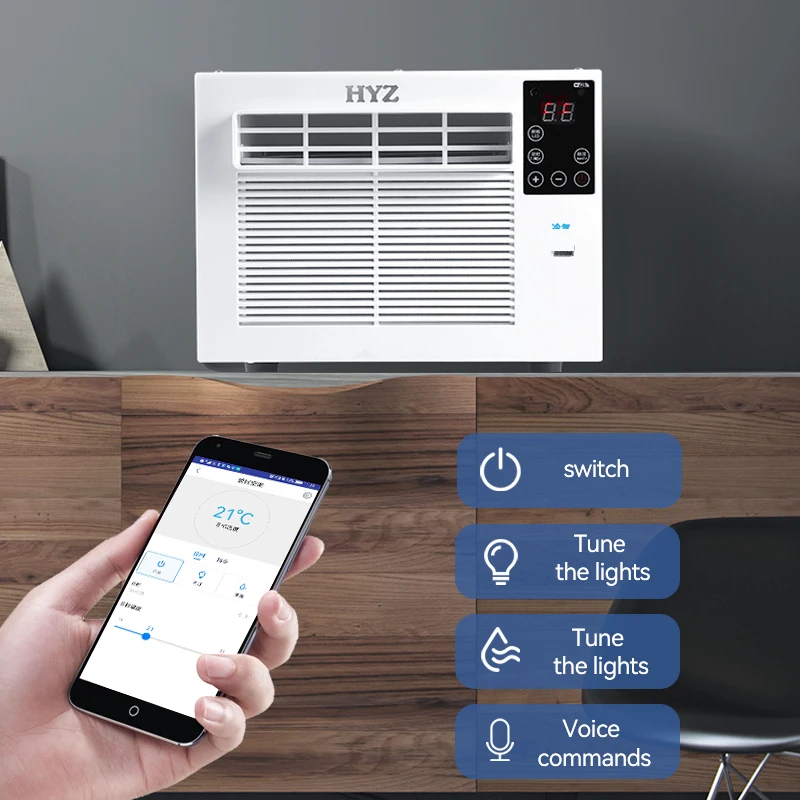

550WPortable Desktop Air Conditioner 110V/220V/50Hz Functional Cooling AC Cooler for Room - Energy Efficient Room Cooling System