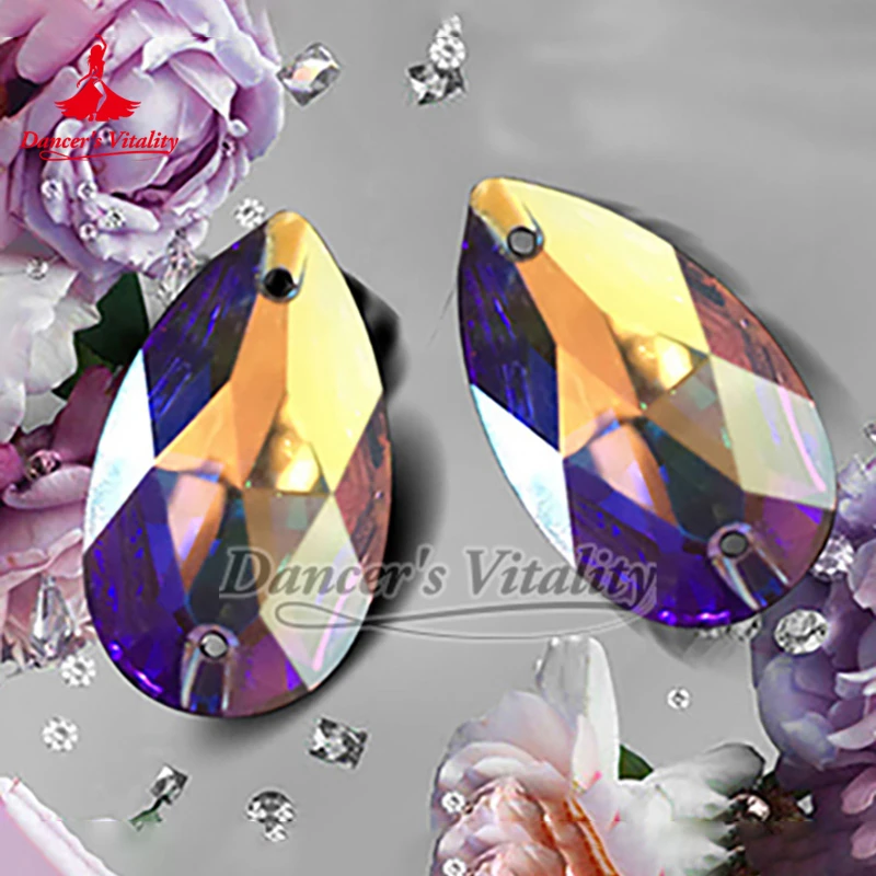 

Серьги-крючки с камнями AB для взрослых, женские серьги-крючки для социальных танцев, чача, самбы, танго, румбы, сальсы, аксессуары для профессиональных выступлений и конкурсов