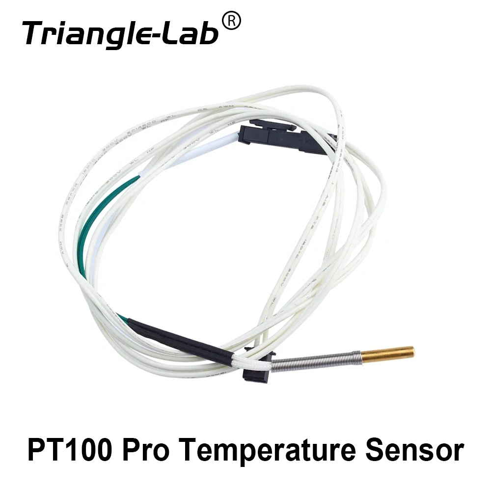 Trianglelab Enhanced Edition PT100 PRO Temperature Sensor for high temperature for V6 HOTEND Heat block 3D Printer