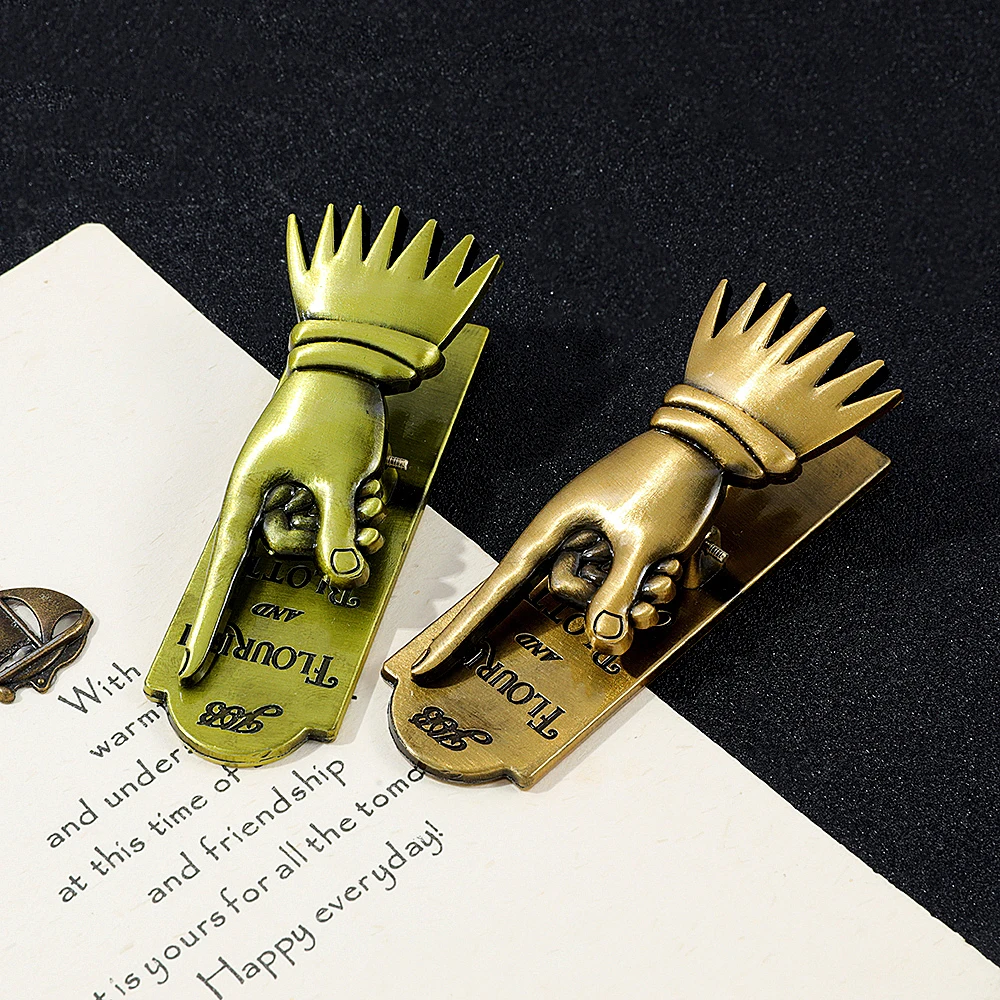 

Harry Potter Metal Finger Bookmarks Magic Movie Lovers Collectible Gifts Hogwarts Gifts for Best Friends