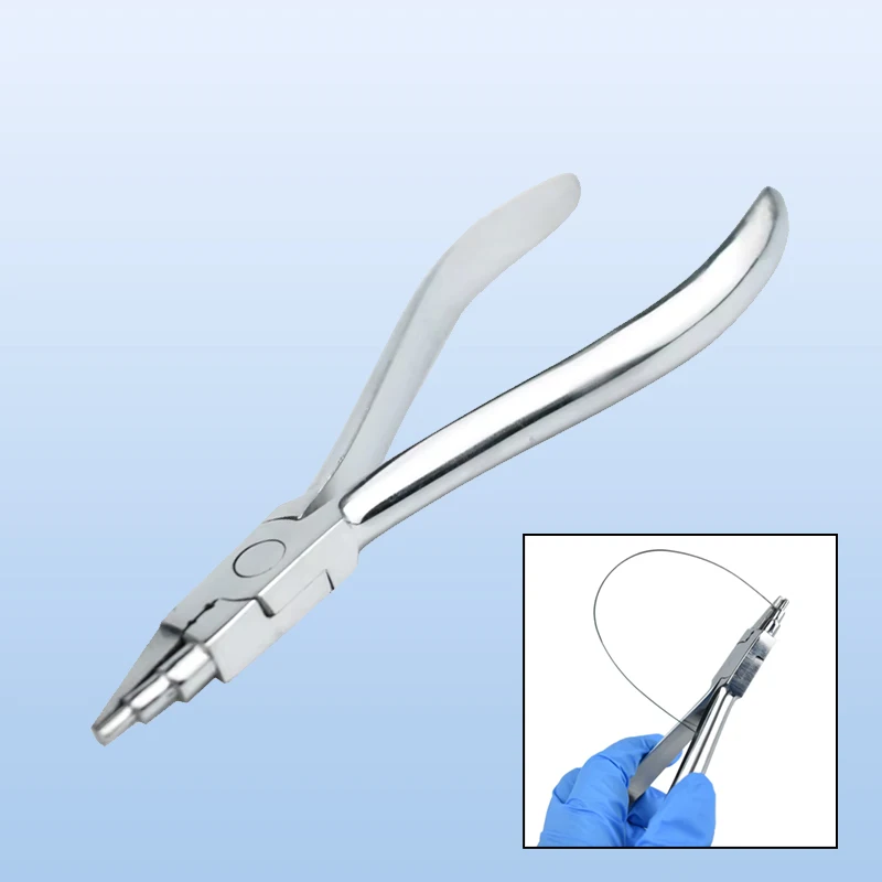 

Стоматологические ортодонтические универсальные плоскогубцы для гибки молодой петли, инструмент для изгиба проволоки, лабораторный инструмент для гибки