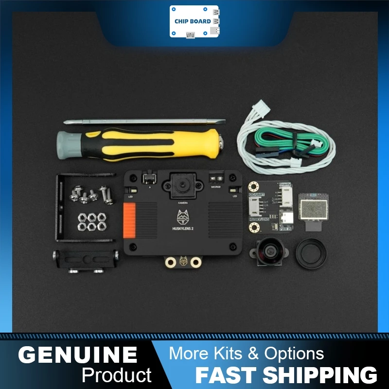 DFRobot HUSKYLENS 2 Plus KIT, Kendryte K230 Dual-Core 1.6GHz AI Vision Sensor Development Kit
