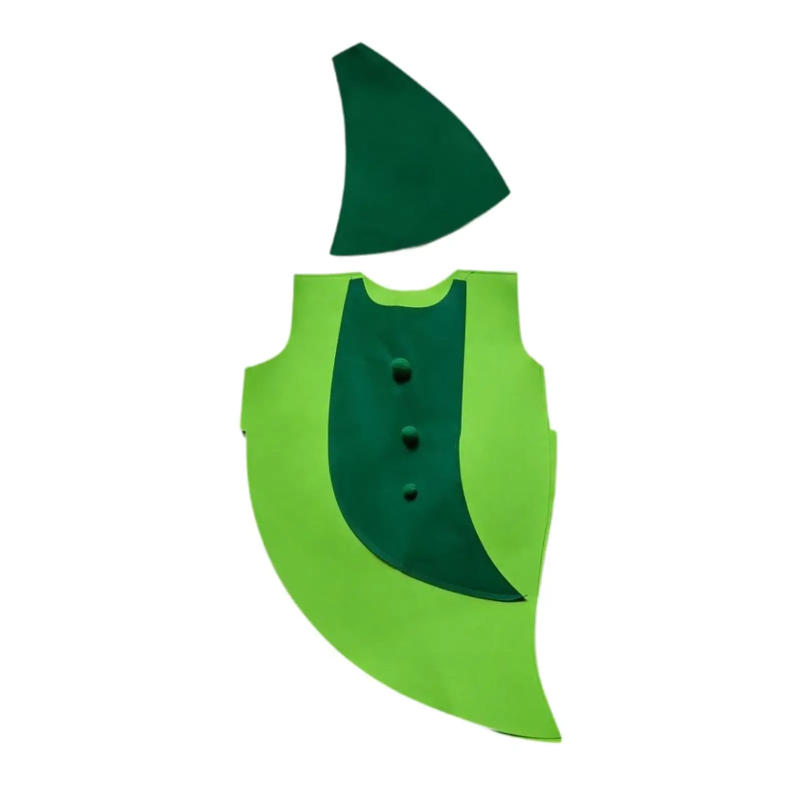 

Kids Vegetable Costume Cute Reusable for Boys Girls Outfit Dressing up Green Bean Costume for Fashion Show Dance Role Play Party