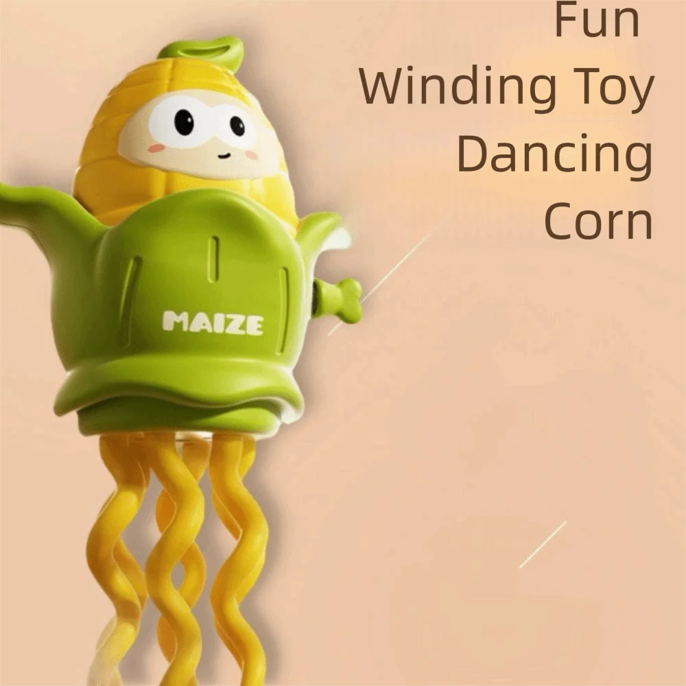 Plastic Dancing Corn Clockwork Toys Simulation Swinging Walking Dancing Octopus Interactive Collection