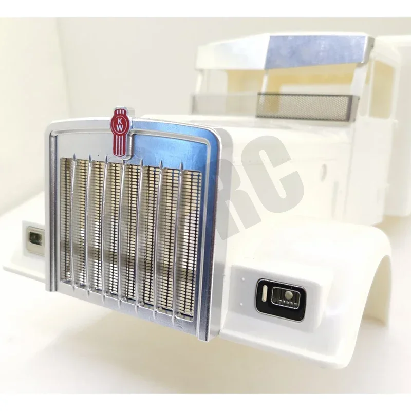 CNC Metal Aluminum Alloy Air Intake Hood for 1/14 Tamiya RC Truck Trailer Tipper New King 56344 56301 Kenworth DIY Parts