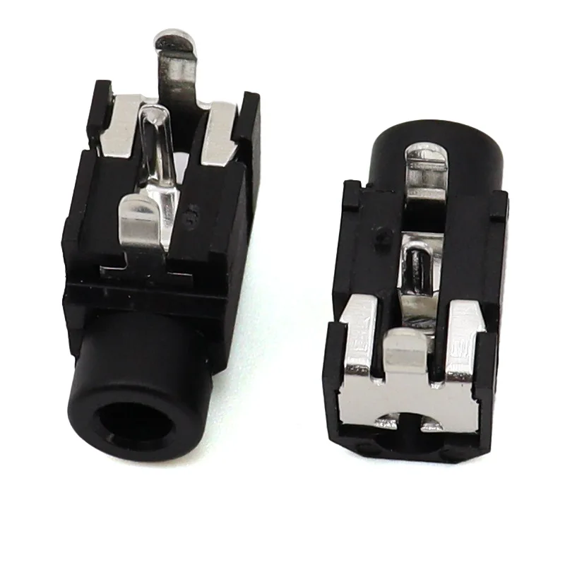 10pcs Headphone Jack PJ-314 mono/dual channel socket 3.5mm audio socket directly plugged into 3-pin horizontal socket