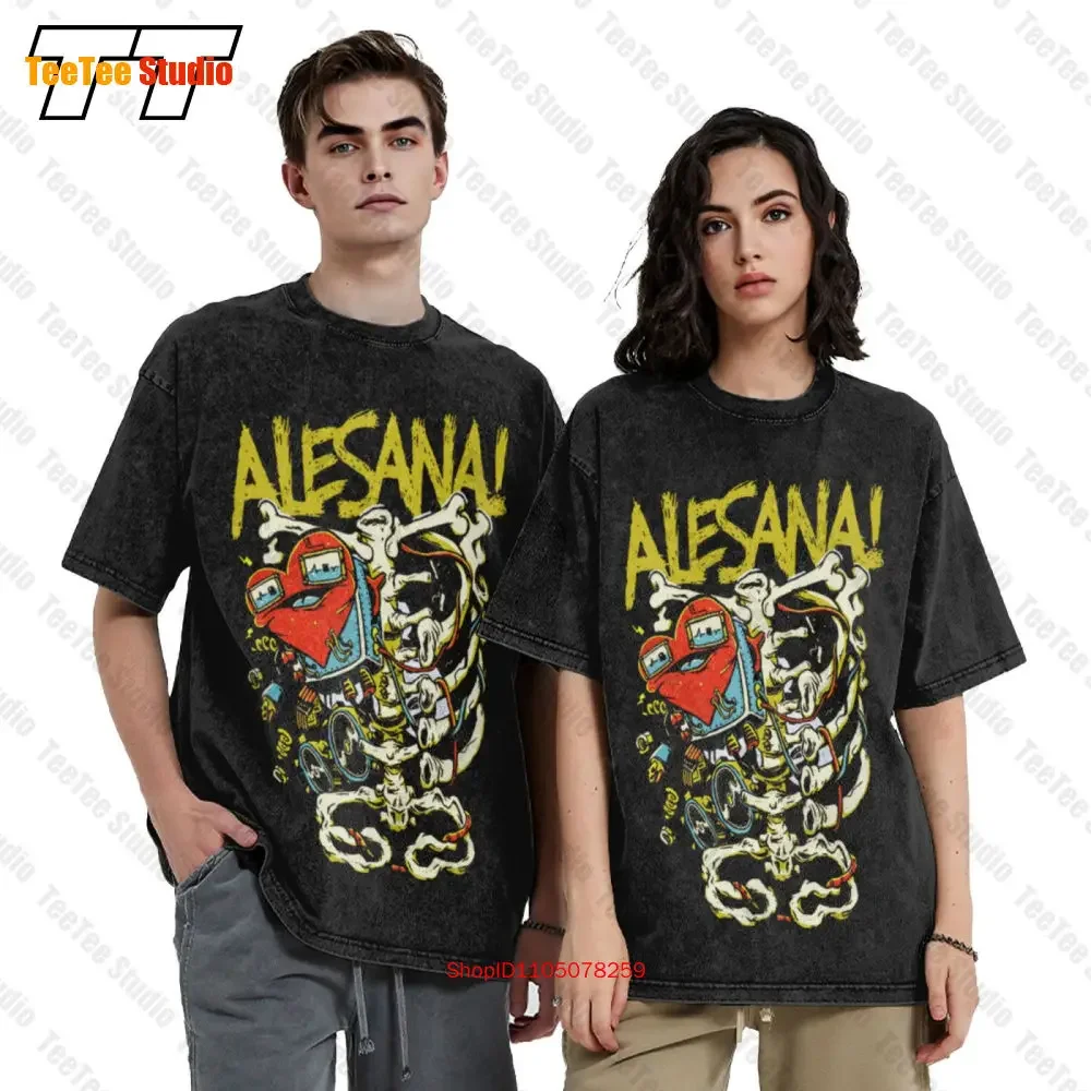 Alesana Post Hardcore Band Vintage Oversized T-Shirt RN22