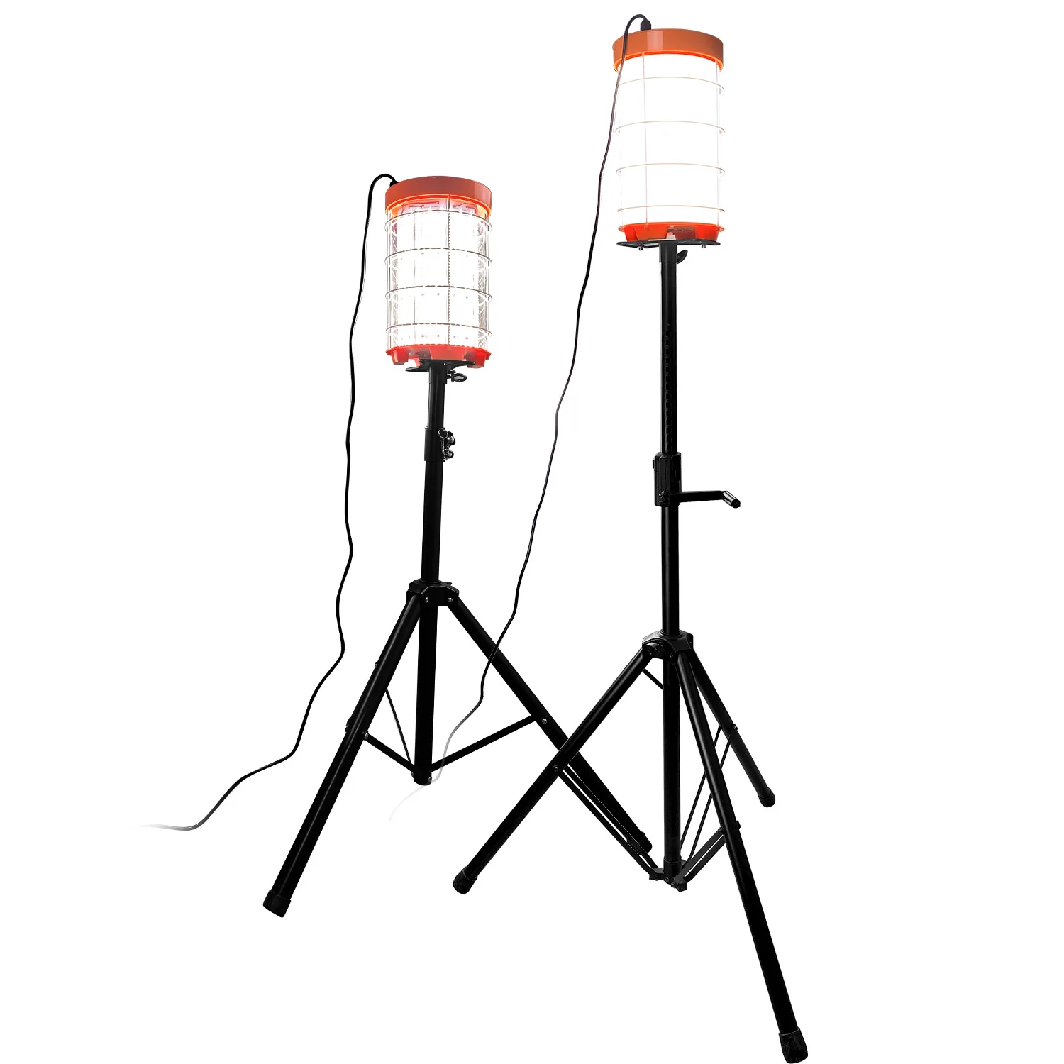 200W Led Work Light DC12V Portable Work Balloon Lamp Camp Light For Camping Tripod Led Work Light With Collapsible Stand view 2