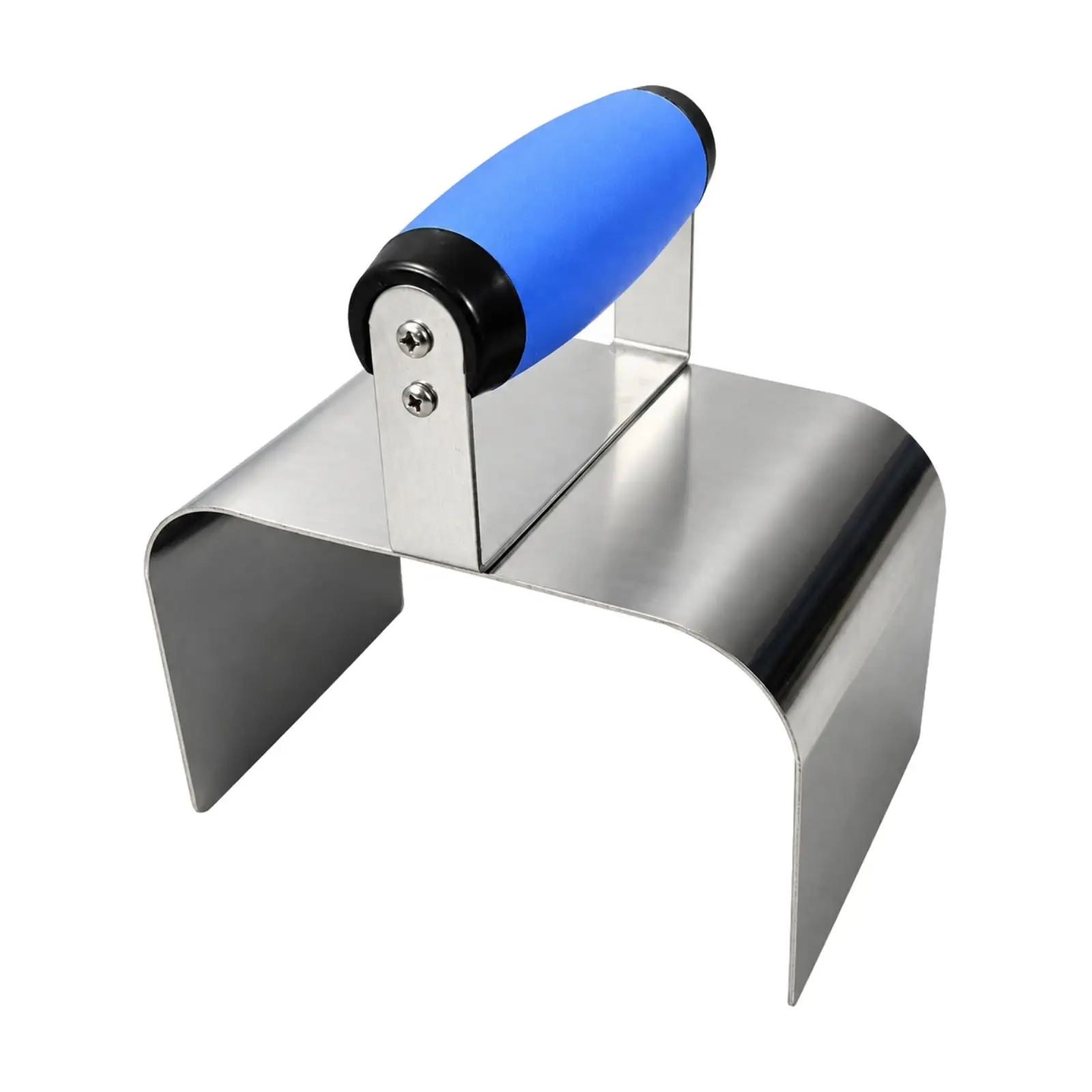 Durable Stainless Steel Landscape Trowel for Curb Concrete Finishing and Edge Trimming Work