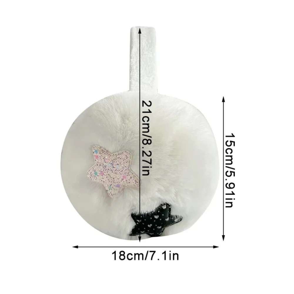 Mode niedlichen Stern warmen Ohren schützer wind dichten Gehörschutz Ohr wärmer Kälteschutz weichen Plüsch flauschigen Ohr schutz Frauen