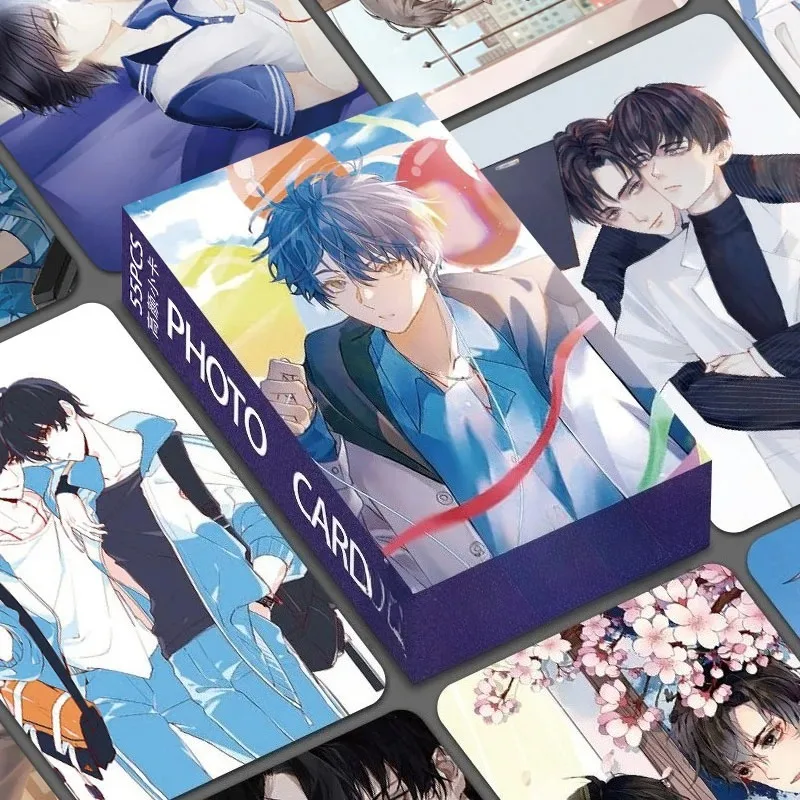 

55 шт., прозрачные периферийные карты с персонажами аниме, модные прозрачные украшения для рюкзака, модная персонализированная коллекция