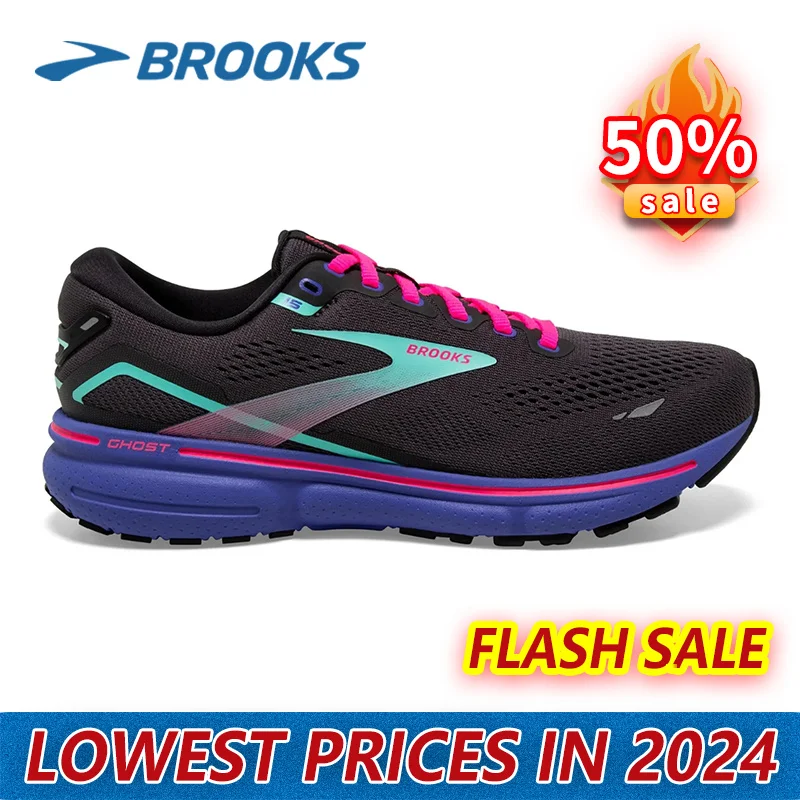 Brooks Ghost 15 series outdoor running shoes sports shoes casual shoes training dragon running shoes suitable for girls gifts