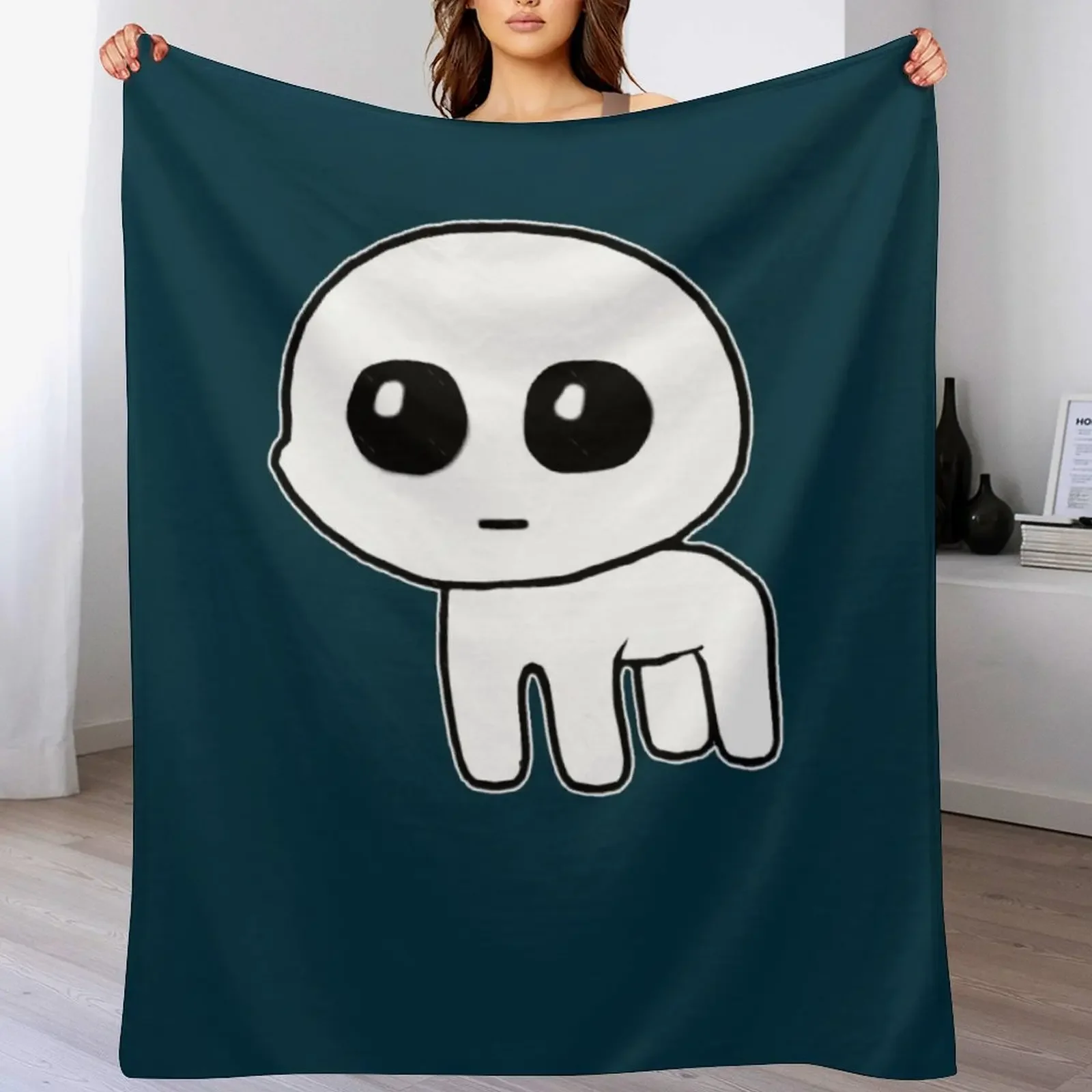 

TBH Autism Creature Meme Yippee Throw Blanket Hairy christmas decoration Furry Thins Blankets