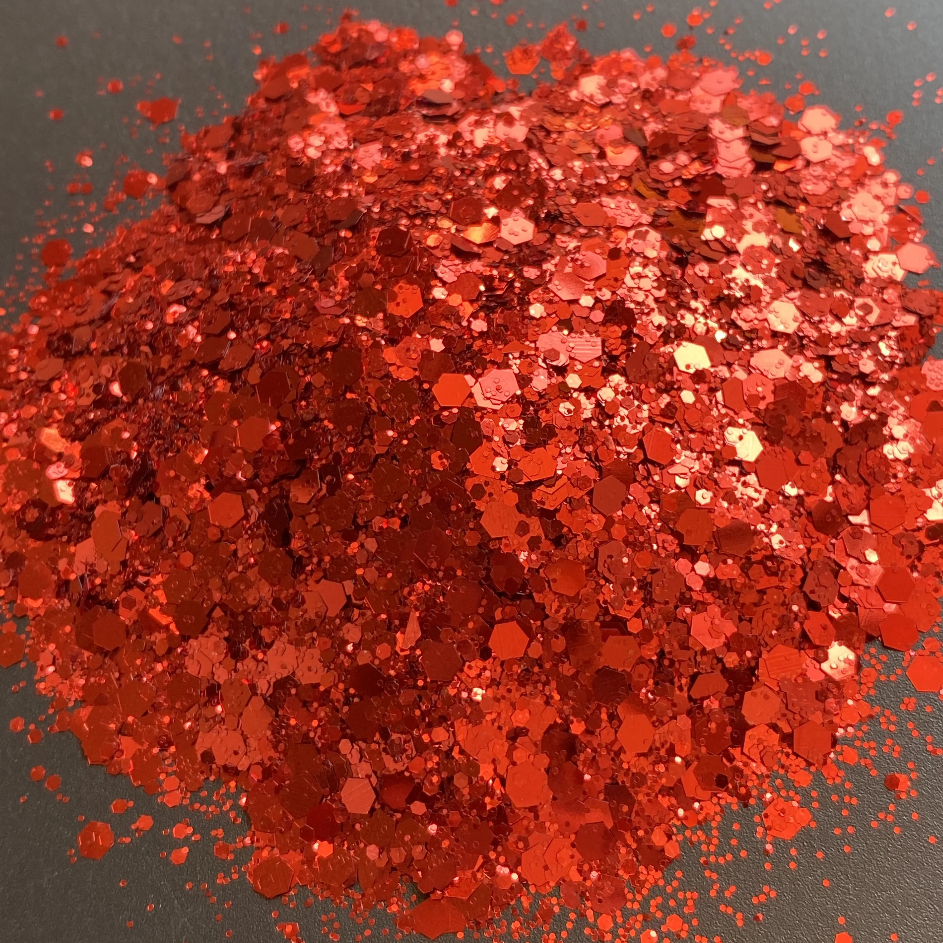 50 G/zak Hoge Kwaliteit Chunky Nail Pailletten Polyester Shimmer Ambachtelijke Glitter Bulk Voor Decoratie