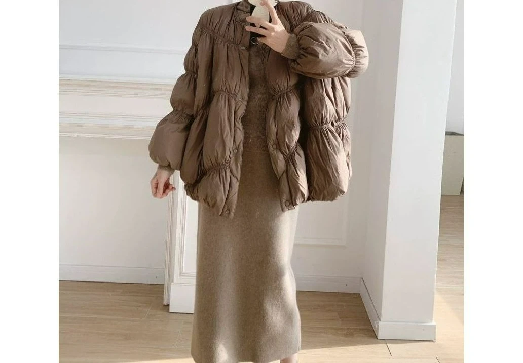 2025 Winter New Design Sense Simple and Fashionable Slimming Cotton Jacket for Women