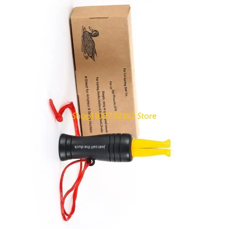 547B Stylish Duck And Chicken Call Adjustable Braids Lanyard Decoy for Wildlife Observers