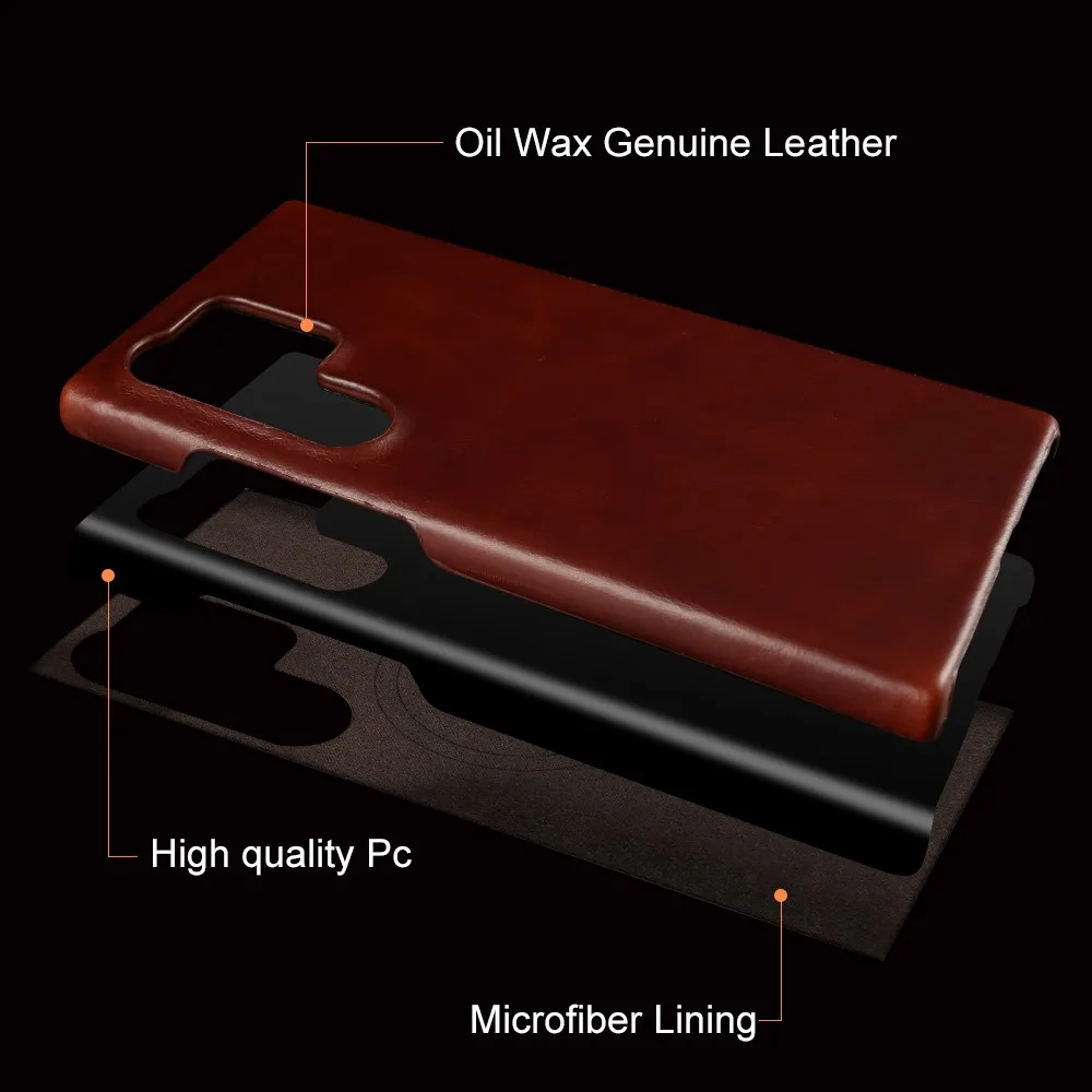 For Samsung Galaxy S24 Ultra Case Magsafe Magnetic Leather Phone Case For Samsung S23FE S20 S22 S21Plus Wireless Charging Cover