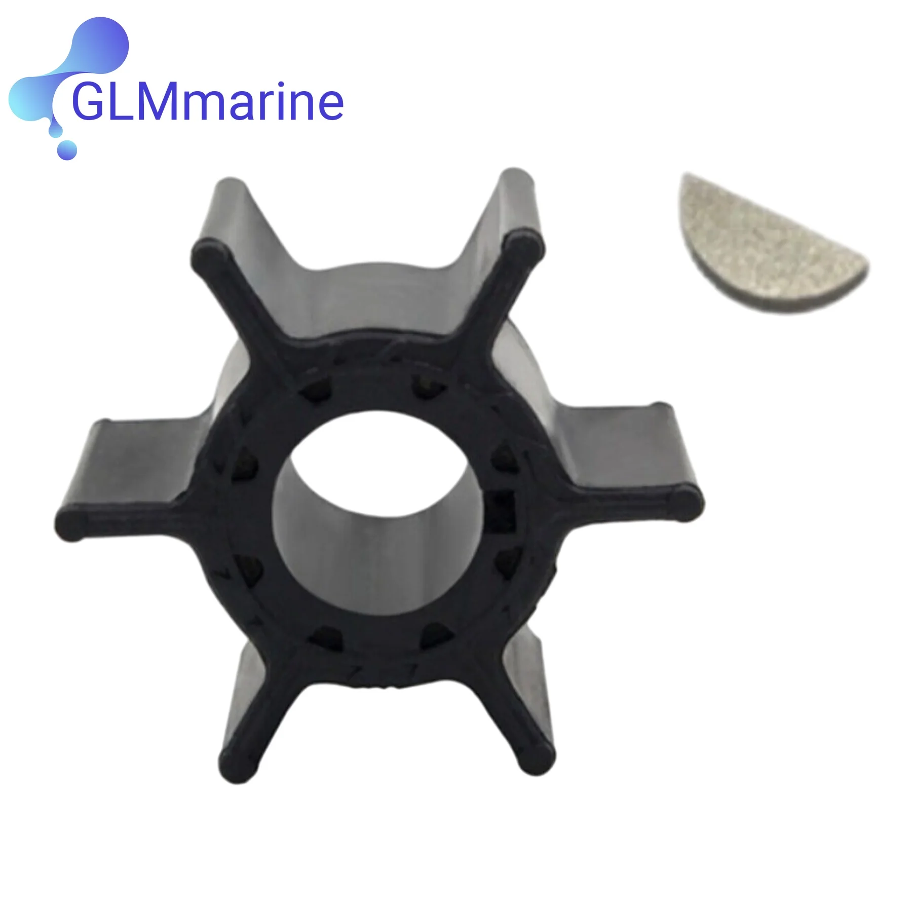 

682-44352-00 Marine Impeller with Key Fits for Yamaha 2-Stroke 9.9 15 HP 4-Stroke F9.9 FT9.9 T9.9 Outboard Motor 682-44352-02