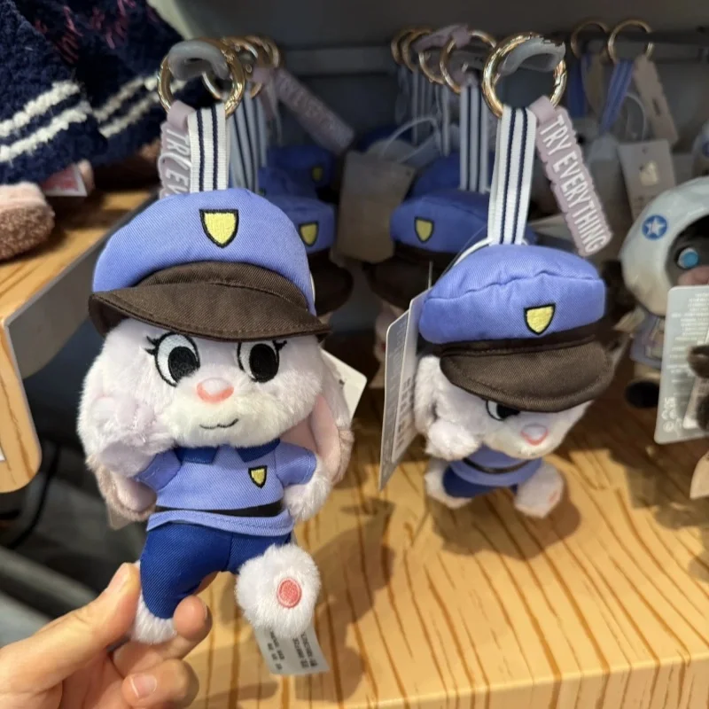 

Disney Zootopia Nick Fox Plush Keychain Bags Cartoon Animals Stuffed Doll Pendant Ornaments Cute Xmas Toy Birthday Gift