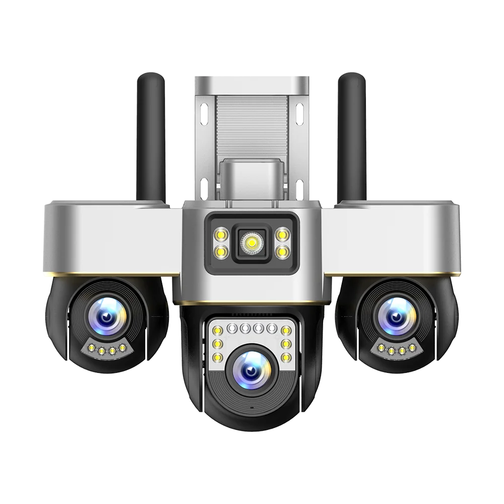 

Surveil CCTV Camera Home Security 6MP Wifi Ptz CCTV Camera Manufacturer V380 Pro 3 Lens Ptz Outdoor Wifi 4G Network Camera