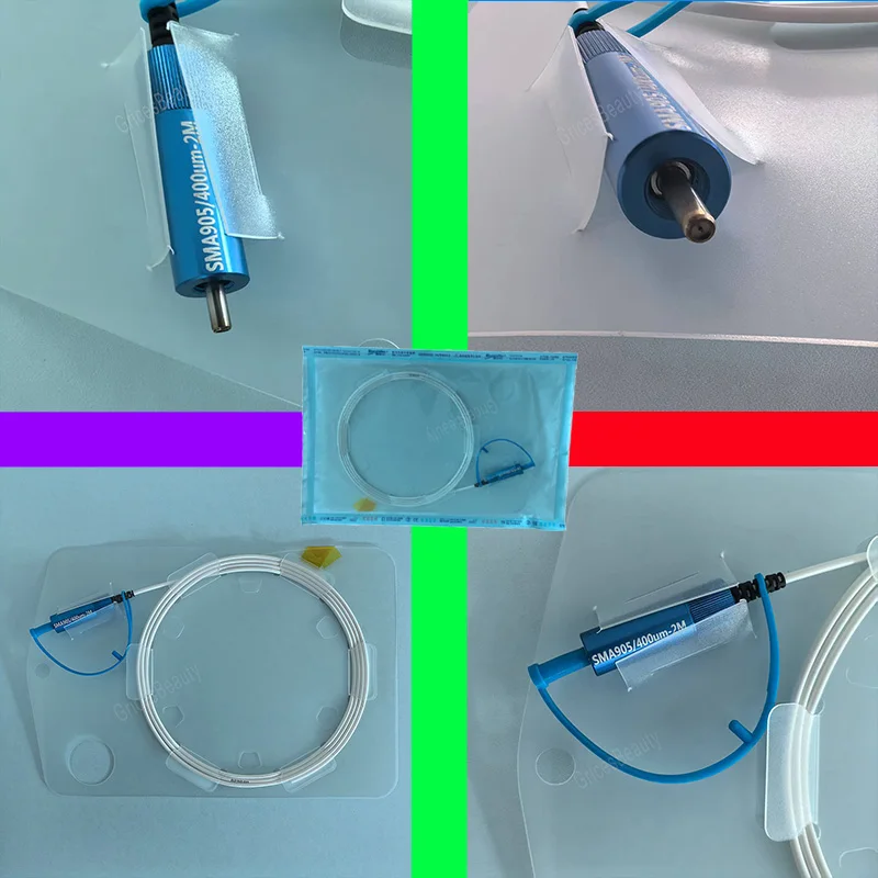 Newest 980nm 1470nm Optical Fiber Core Diameter 2M Connector Laser Fiber Cable for Wrinkle Removal Slimming Body Equipment