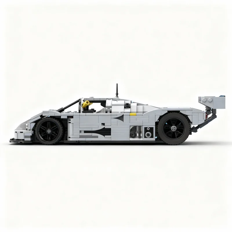 944-teiliger MOC Creator Expert Mercedes Sauber Modellbausatz Konstruktionsspielzeug Weihnachtsgeschenkidee Lernbausteine