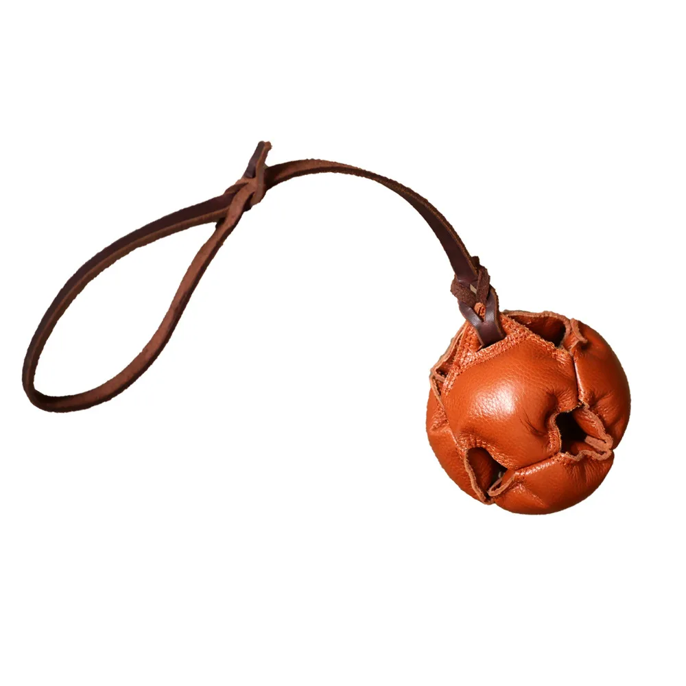 Pet Dog Toy Ball Dogs Training Supplies Cow Leather Ball Durable Bite Stick Bite Pillow German Shepherd Malinois