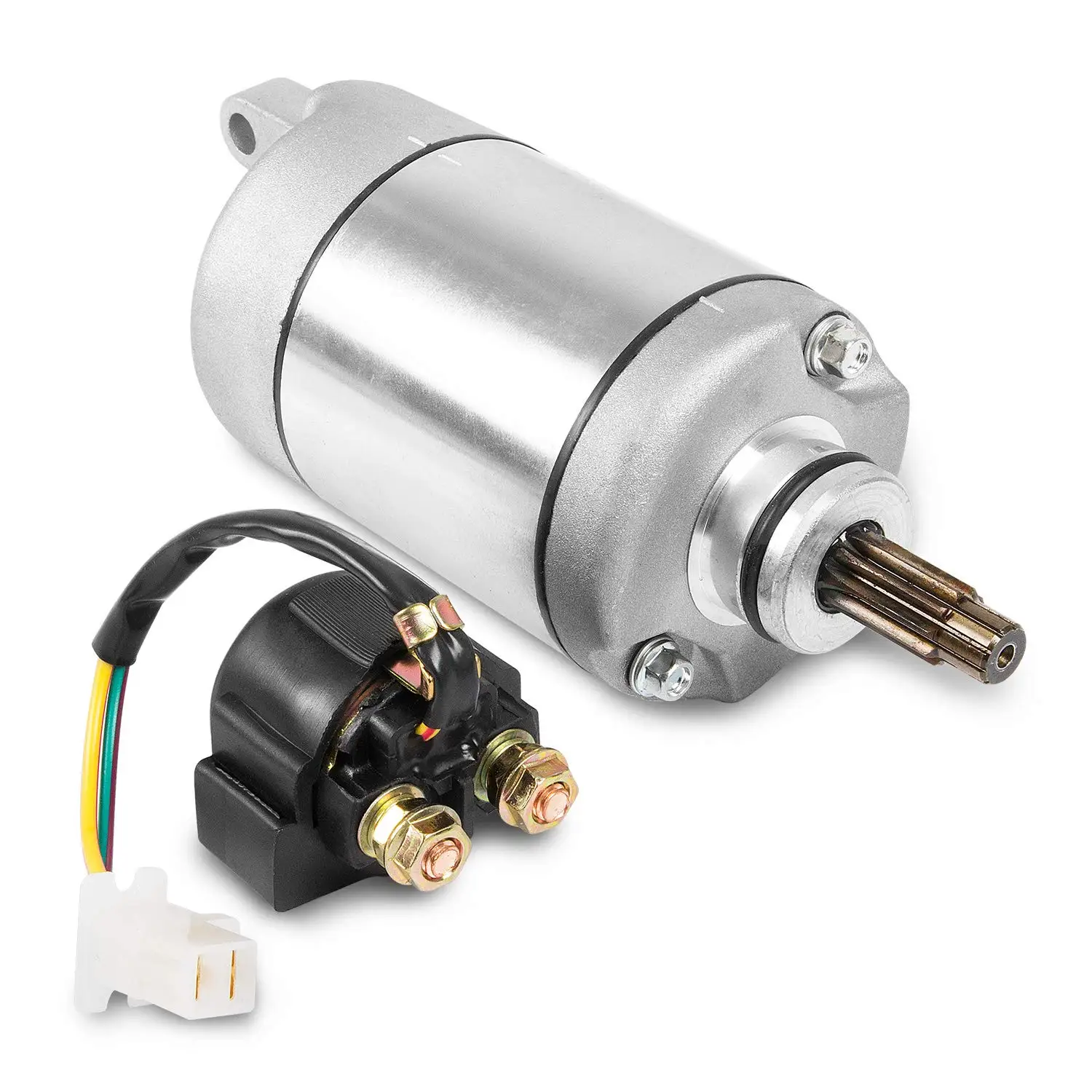 

Starter Motor 31200-HC4-033 Solenoid Relay Compatible with Honda FourTrax 250 300 TRX300 TRX300FW 250ES Big Red 31200-HA0-774