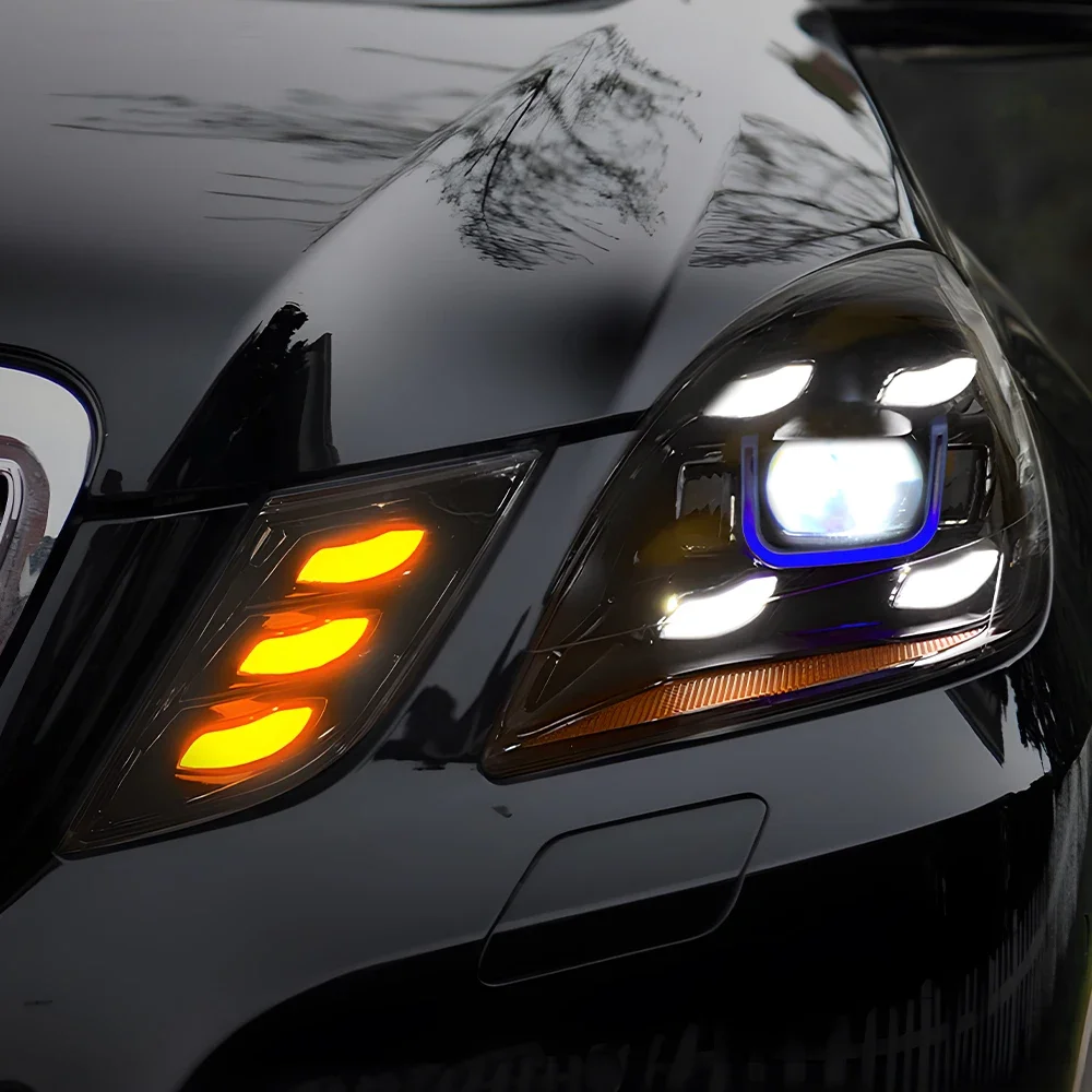 

Auto Headlights Assembly For Benz E-Class W212 2010-2015 Upgrade Porsche Style LED Car Projector Lens Plug and Play Accessories